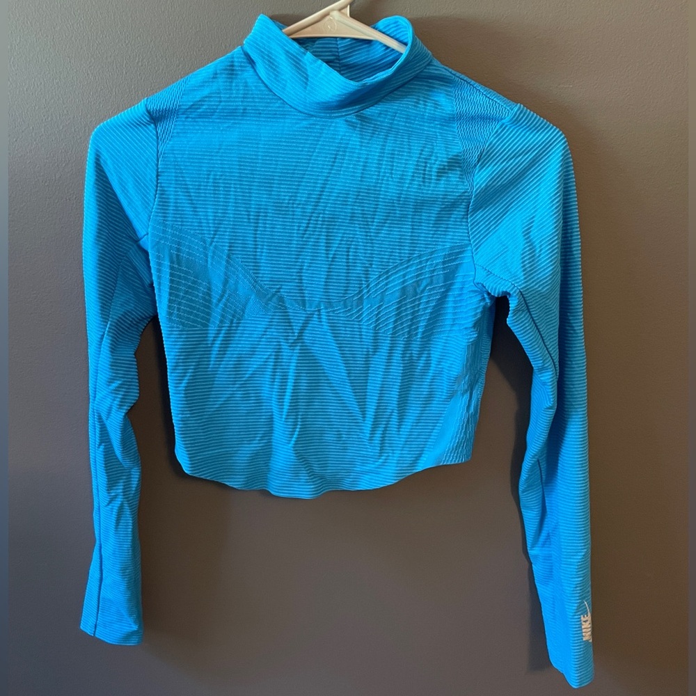 Blue Nike Long Sleeve Top